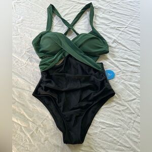 Cupshe Black Swimsuit